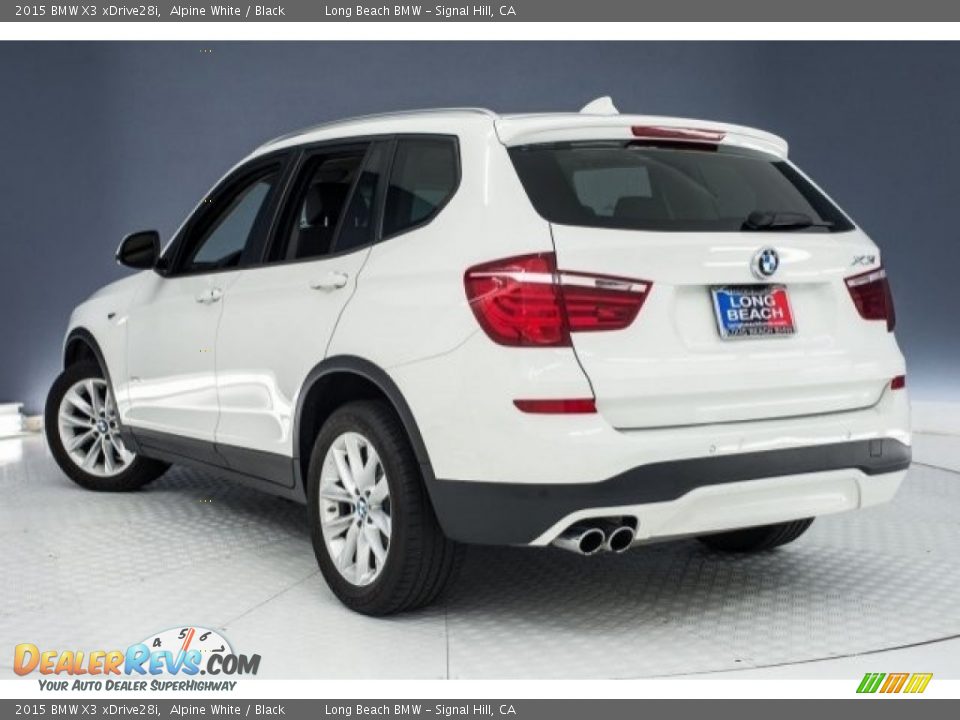 2015 BMW X3 xDrive28i Alpine White / Black Photo #10