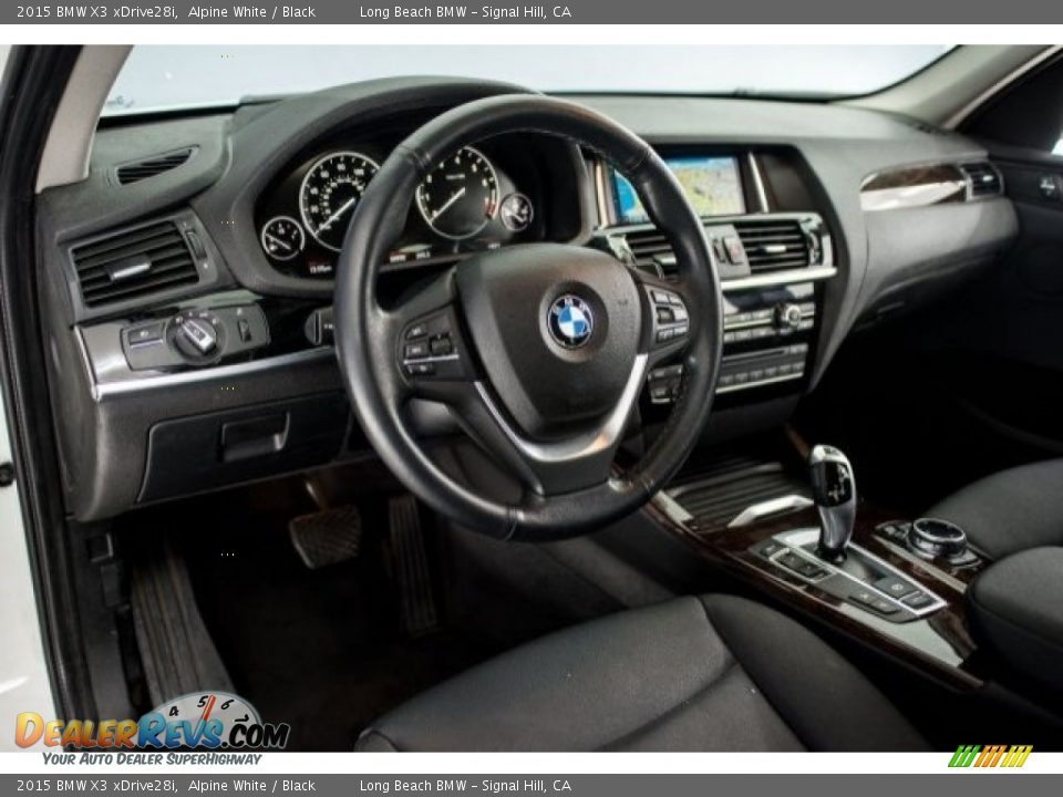 2015 BMW X3 xDrive28i Alpine White / Black Photo #15