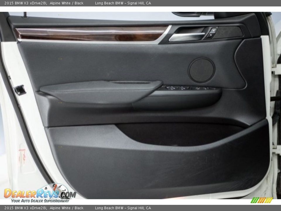 2015 BMW X3 xDrive28i Alpine White / Black Photo #17