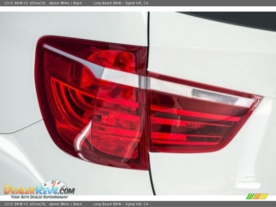 2015 BMW X3 xDrive28i Alpine White / Black Photo #18