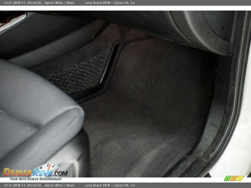 2015 BMW X3 xDrive28i Alpine White / Black Photo #20