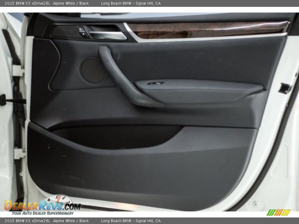 2015 BMW X3 xDrive28i Alpine White / Black Photo #21