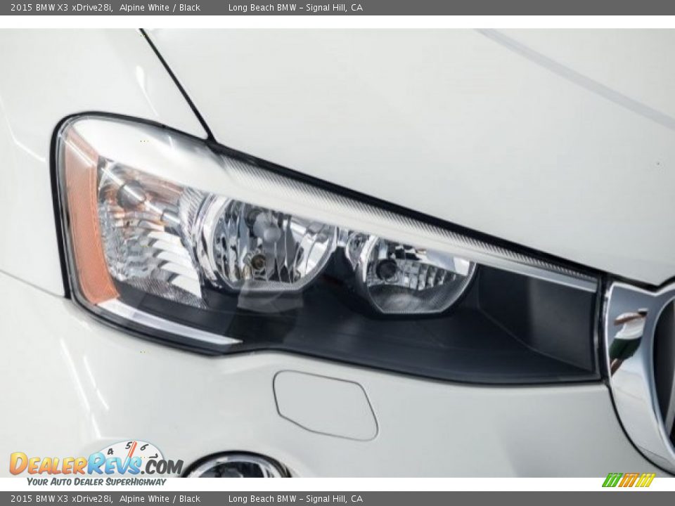 2015 BMW X3 xDrive28i Alpine White / Black Photo #22