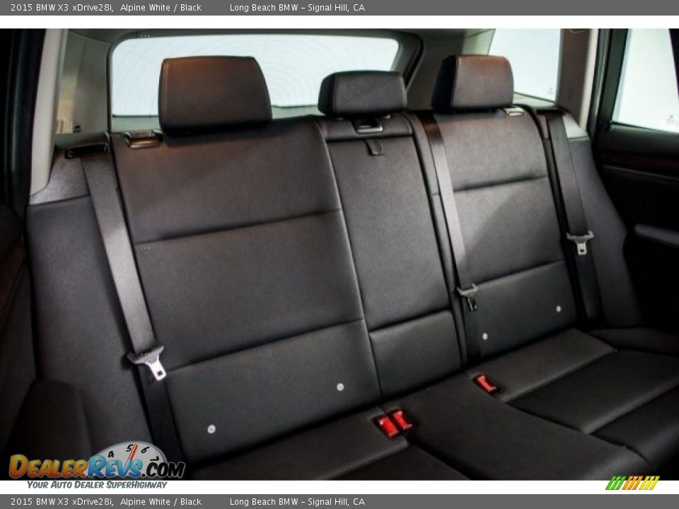 2015 BMW X3 xDrive28i Alpine White / Black Photo #24