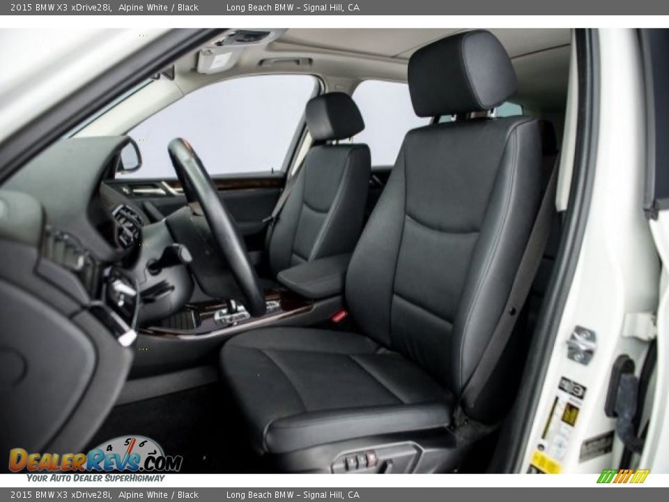 2015 BMW X3 xDrive28i Alpine White / Black Photo #25
