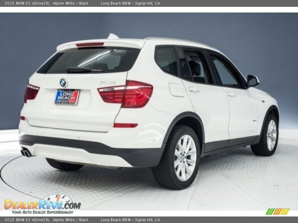2015 BMW X3 xDrive28i Alpine White / Black Photo #27