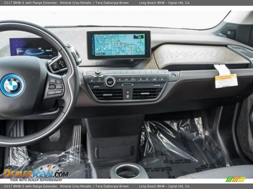 2017 BMW i3 with Range Extender Mineral Grey Metallic / Tera Dalbergia Brown Photo #6