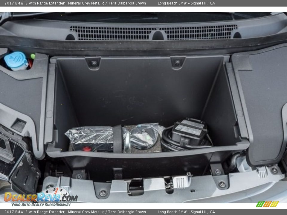 2017 BMW i3 with Range Extender Mineral Grey Metallic / Tera Dalbergia Brown Photo #8