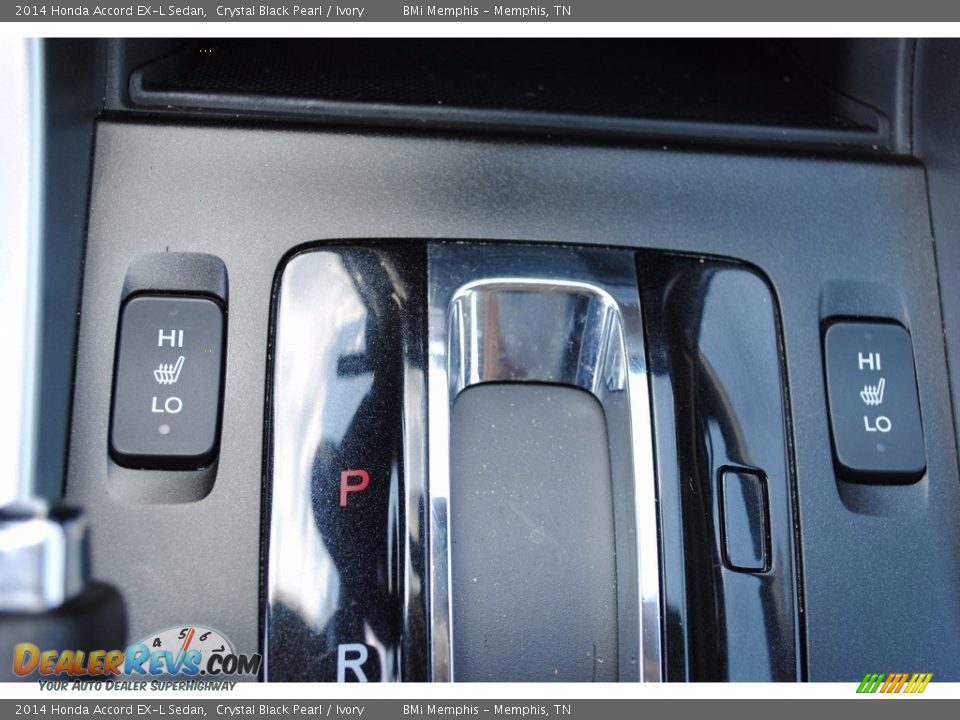 2014 Honda Accord EX-L Sedan Crystal Black Pearl / Ivory Photo #24