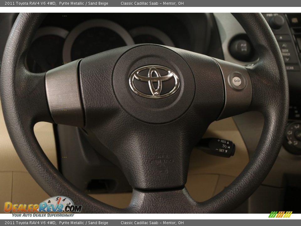 2011 Toyota RAV4 V6 4WD Pyrite Metallic / Sand Beige Photo #7