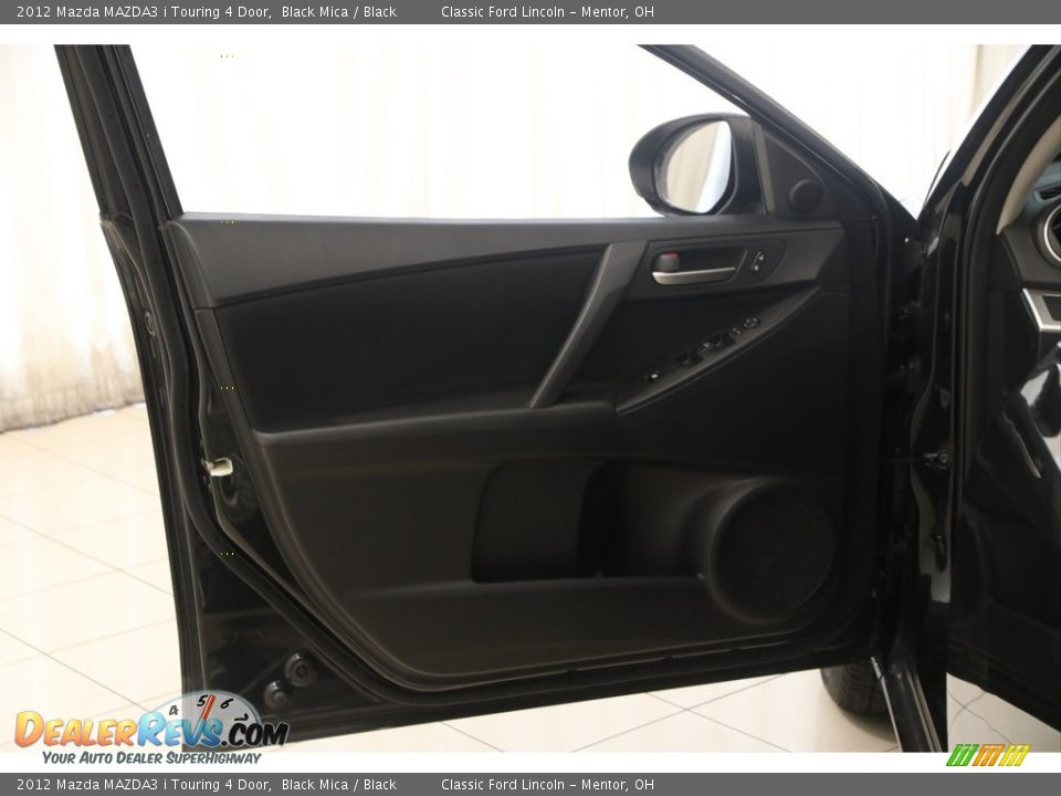 2012 Mazda MAZDA3 i Touring 4 Door Black Mica / Black Photo #4