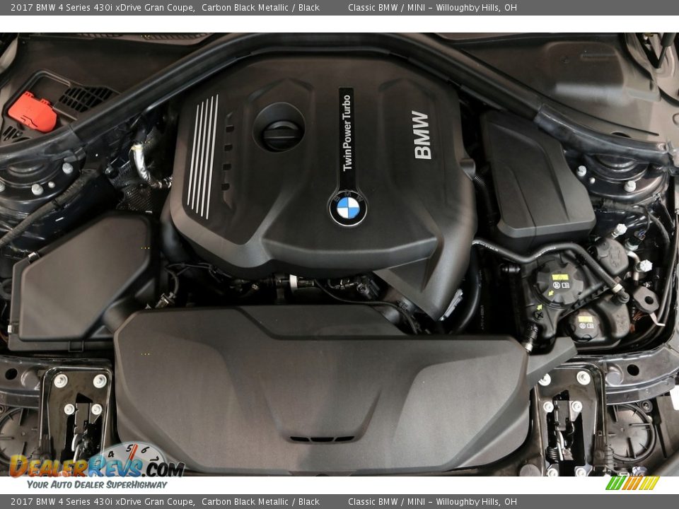 2017 BMW 4 Series 430i xDrive Gran Coupe 2.0 Liter DI TwinPower Turbocharged DOHC 16-Valve VVT 4 Cylinder Engine Photo #22