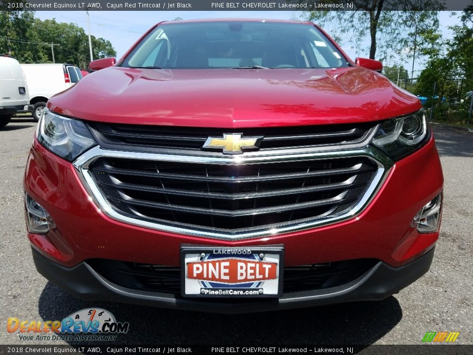 2018 Chevrolet Equinox LT AWD Cajun Red Tintcoat / Jet Black Photo #2
