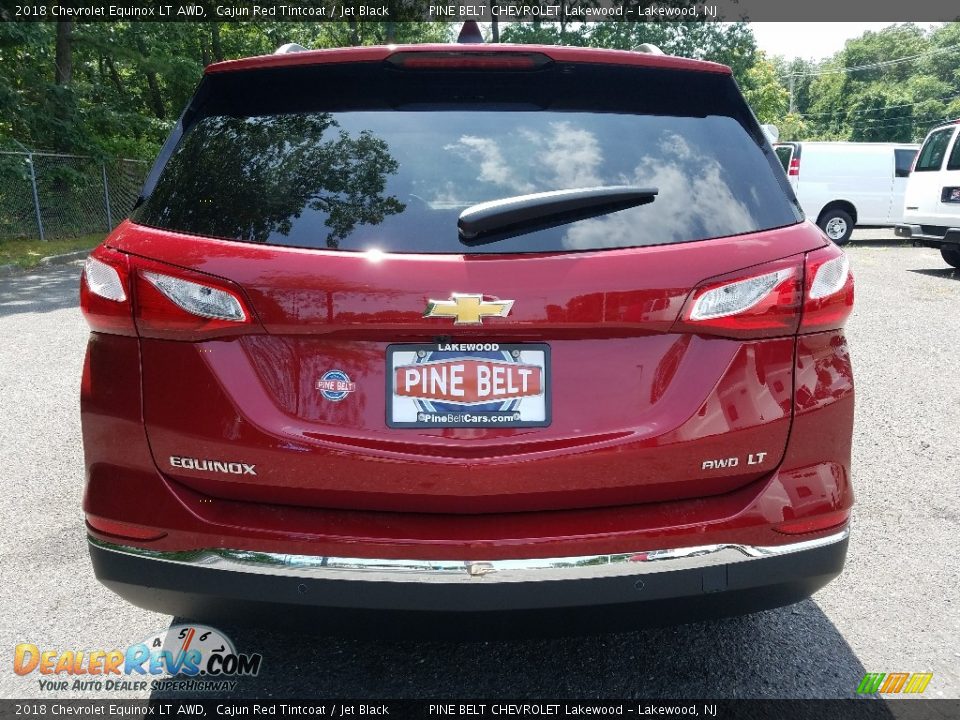 2018 Chevrolet Equinox LT AWD Cajun Red Tintcoat / Jet Black Photo #5