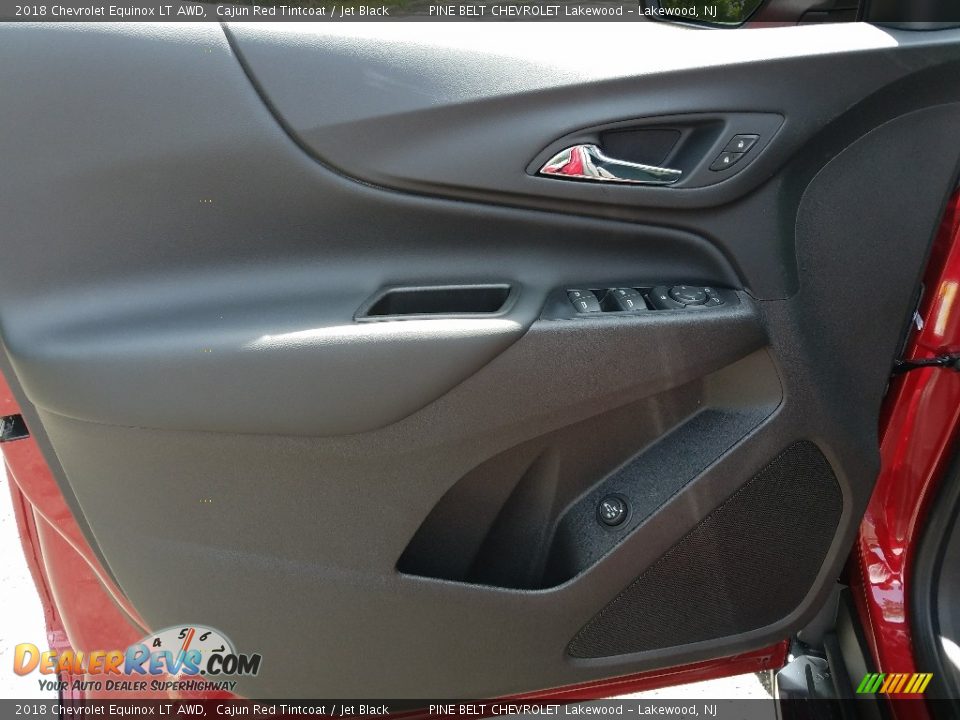 2018 Chevrolet Equinox LT AWD Cajun Red Tintcoat / Jet Black Photo #6