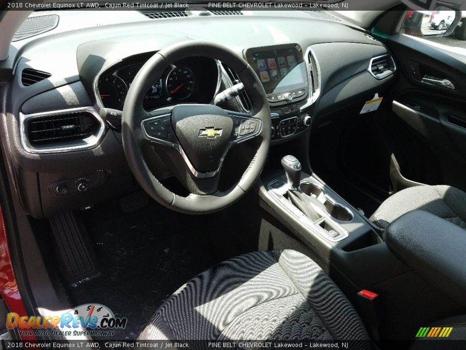 2018 Chevrolet Equinox LT AWD Cajun Red Tintcoat / Jet Black Photo #7