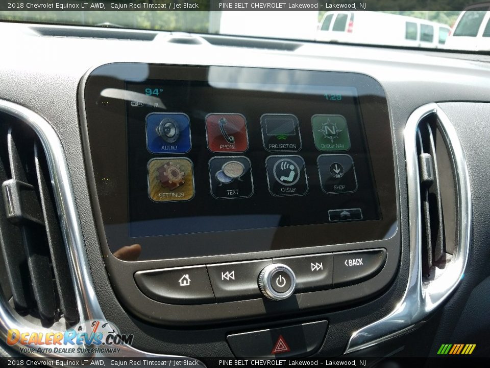 2018 Chevrolet Equinox LT AWD Cajun Red Tintcoat / Jet Black Photo #10