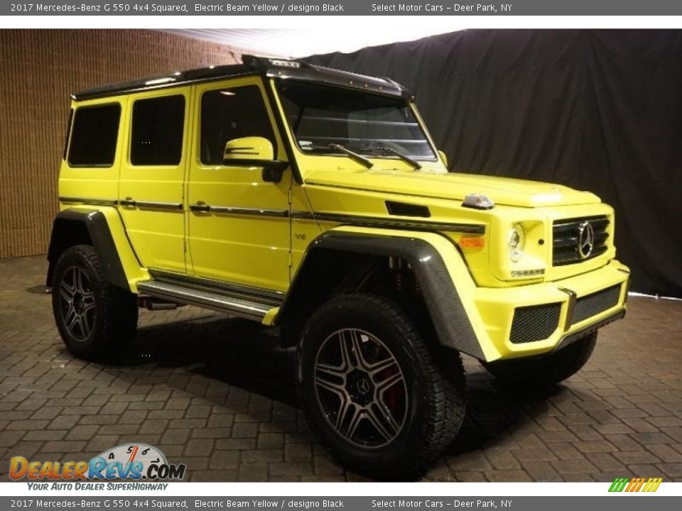 Electric Beam Yellow 2017 Mercedes-Benz G 550 4x4 Squared Photo #3