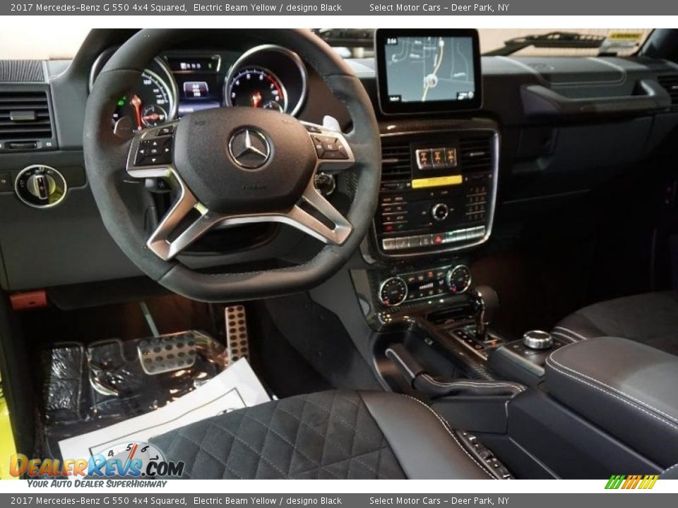Front Seat of 2017 Mercedes-Benz G 550 4x4 Squared Photo #6