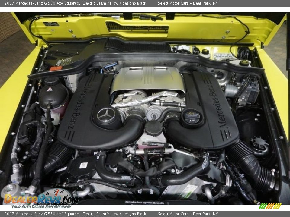 2017 Mercedes-Benz G 550 4x4 Squared 4.0 Liter DI biturbo DOHC 32-Valve VVT V8 Engine Photo #7