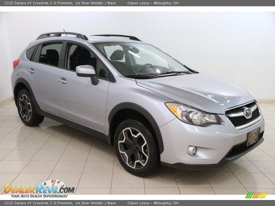 2015 Subaru XV Crosstrek 2.0i Premium Ice Silver Metallic / Black Photo #1