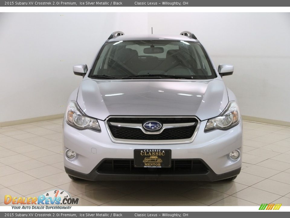 2015 Subaru XV Crosstrek 2.0i Premium Ice Silver Metallic / Black Photo #2