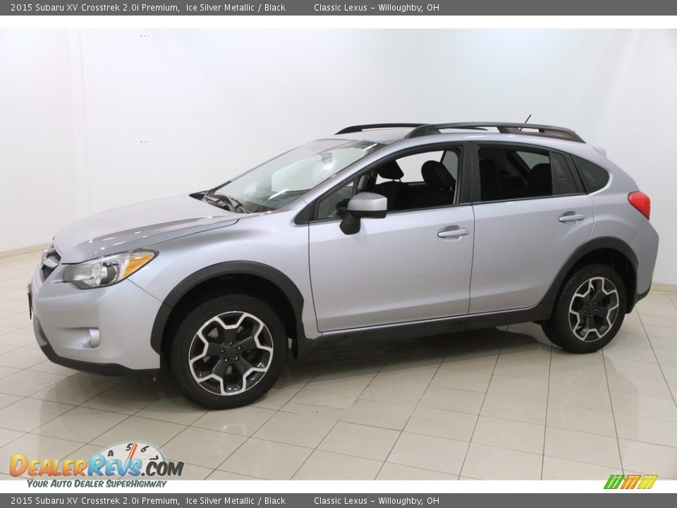 2015 Subaru XV Crosstrek 2.0i Premium Ice Silver Metallic / Black Photo #3