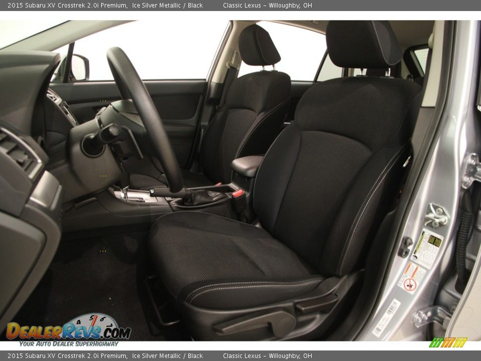 2015 Subaru XV Crosstrek 2.0i Premium Ice Silver Metallic / Black Photo #5