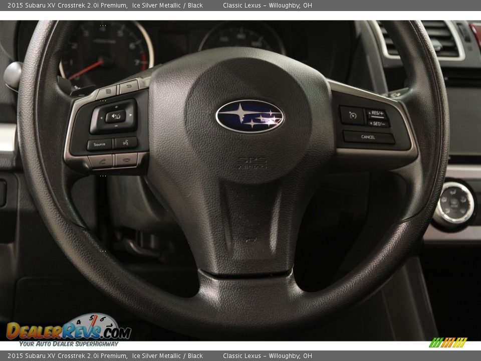 2015 Subaru XV Crosstrek 2.0i Premium Ice Silver Metallic / Black Photo #7