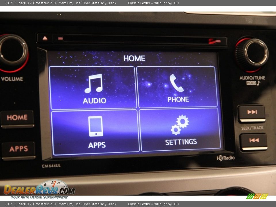 2015 Subaru XV Crosstrek 2.0i Premium Ice Silver Metallic / Black Photo #11