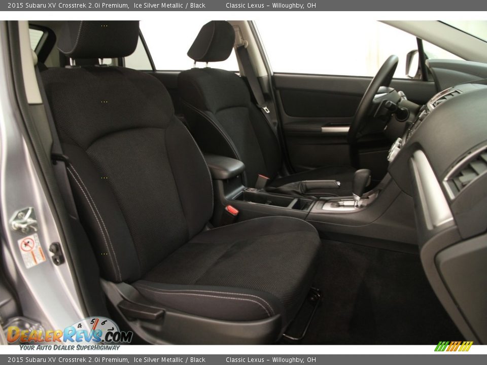 2015 Subaru XV Crosstrek 2.0i Premium Ice Silver Metallic / Black Photo #15