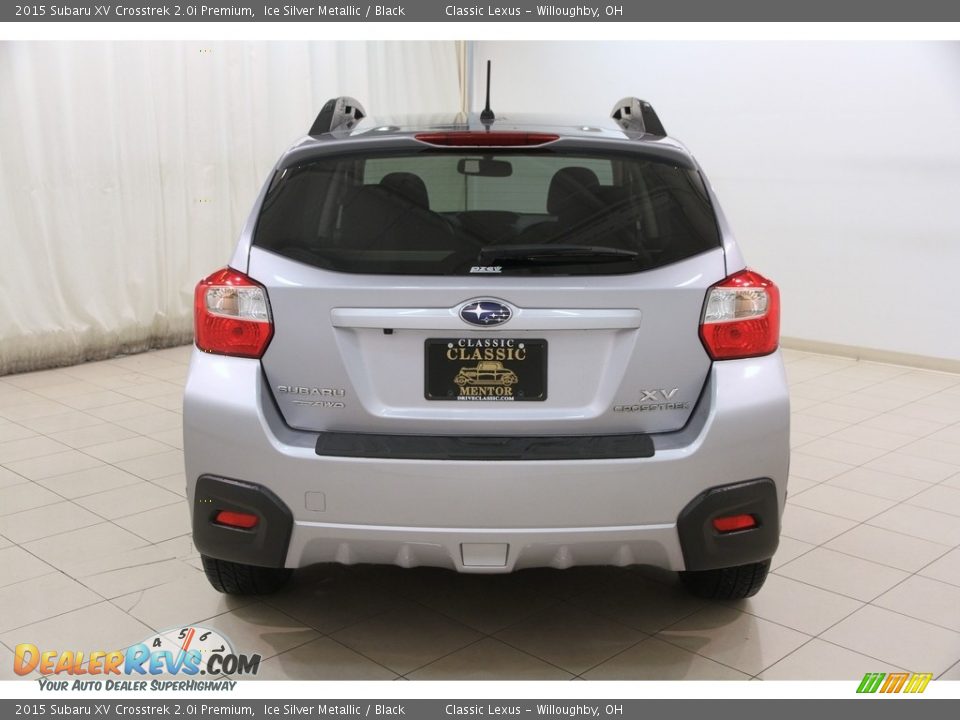 2015 Subaru XV Crosstrek 2.0i Premium Ice Silver Metallic / Black Photo #18