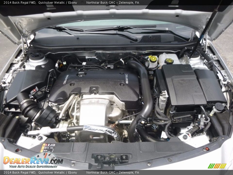 2014 Buick Regal FWD Quicksilver Metallic / Ebony Photo #2