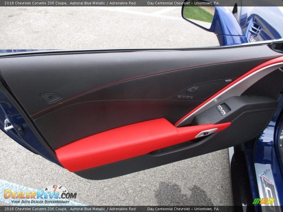 Door Panel of 2018 Chevrolet Corvette Z06 Coupe Photo #15