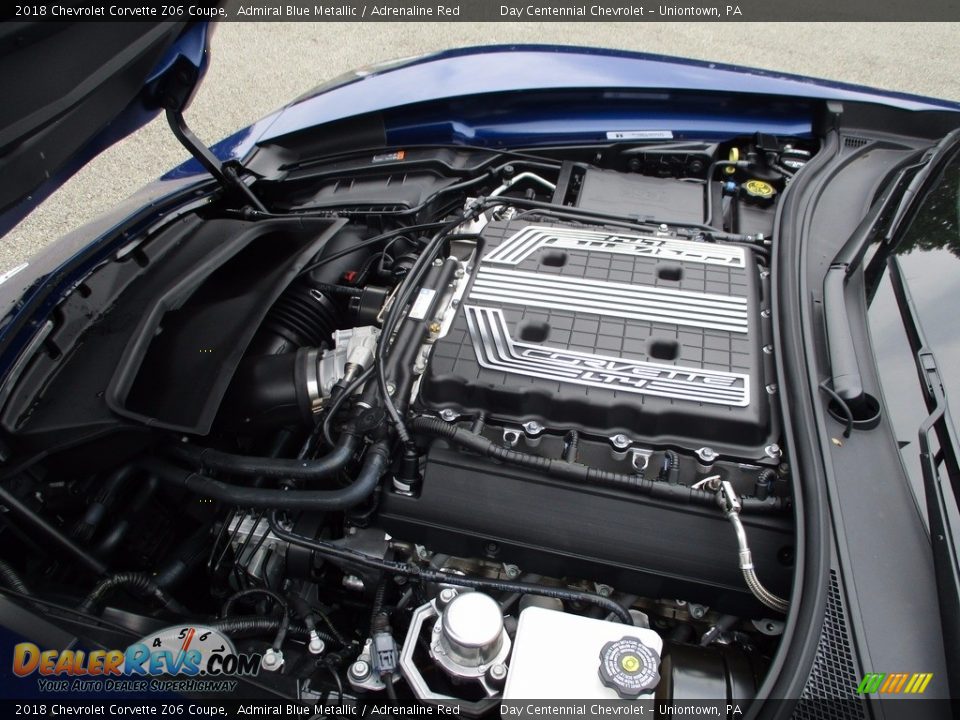 2018 Chevrolet Corvette Z06 Coupe 6.2 Liter Supercharged DI OHV 16-Valve VVT LT4 V8 Engine Photo #16