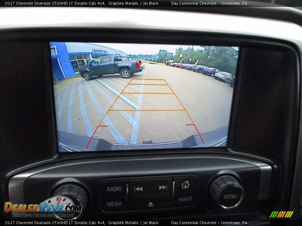 2017 Chevrolet Silverado 2500HD LT Double Cab 4x4 Graphite Metallic / Jet Black Photo #6