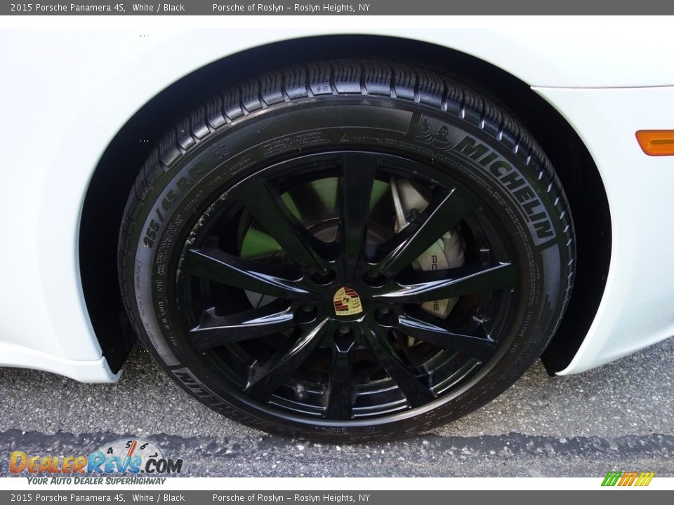 2015 Porsche Panamera 4S White / Black Photo #9