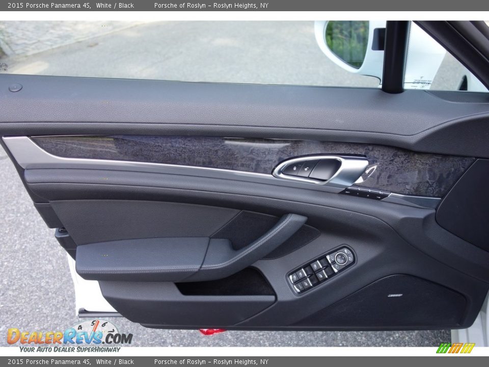 2015 Porsche Panamera 4S White / Black Photo #11