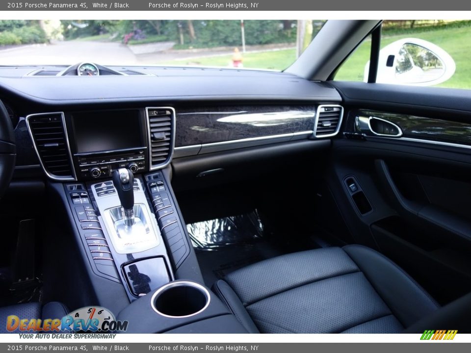 2015 Porsche Panamera 4S White / Black Photo #14