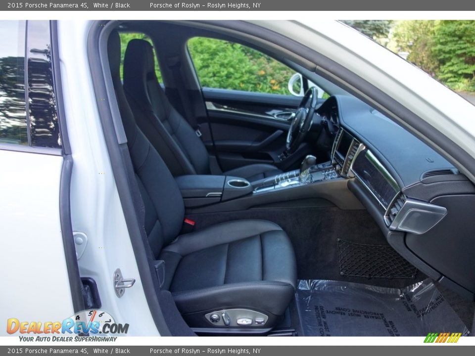 2015 Porsche Panamera 4S White / Black Photo #18