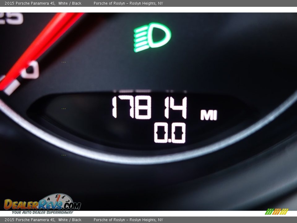 2015 Porsche Panamera 4S White / Black Photo #21