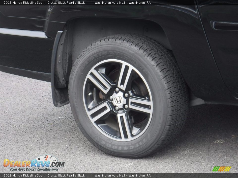 2013 Honda Ridgeline Sport Crystal Black Pearl / Black Photo #3