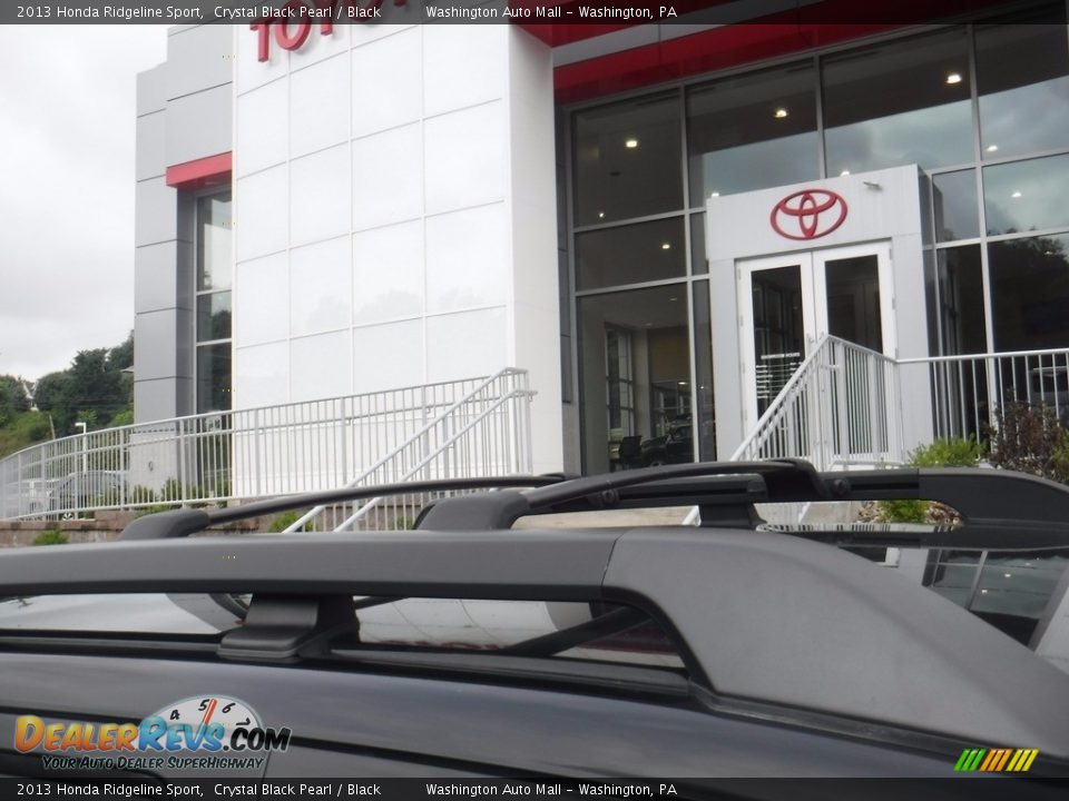 2013 Honda Ridgeline Sport Crystal Black Pearl / Black Photo #4