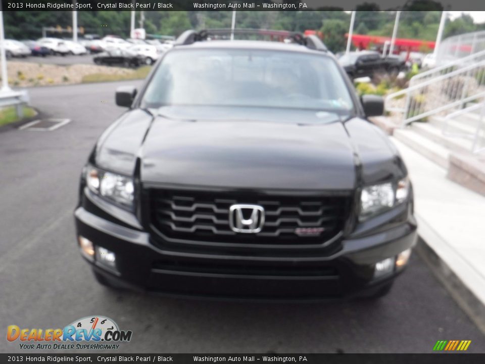 2013 Honda Ridgeline Sport Crystal Black Pearl / Black Photo #5