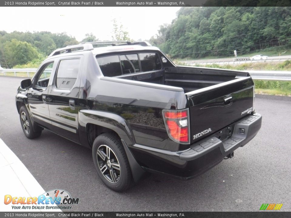 2013 Honda Ridgeline Sport Crystal Black Pearl / Black Photo #9