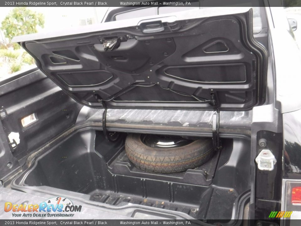 2013 Honda Ridgeline Sport Crystal Black Pearl / Black Photo #13