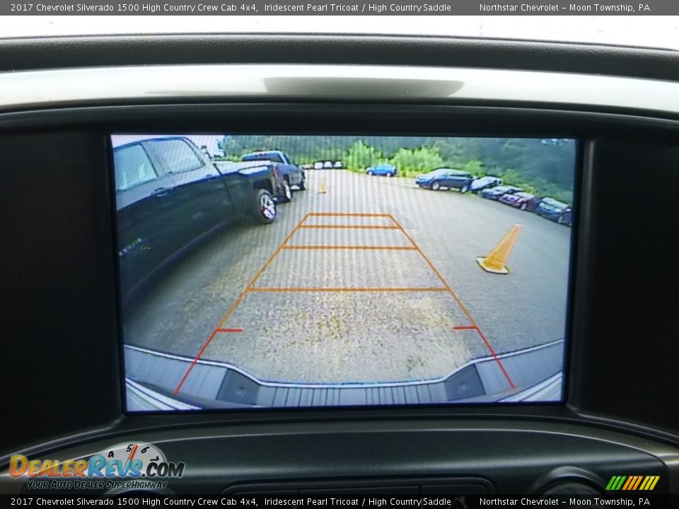 2017 Chevrolet Silverado 1500 High Country Crew Cab 4x4 Iridescent Pearl Tricoat / High Country Saddle Photo #19