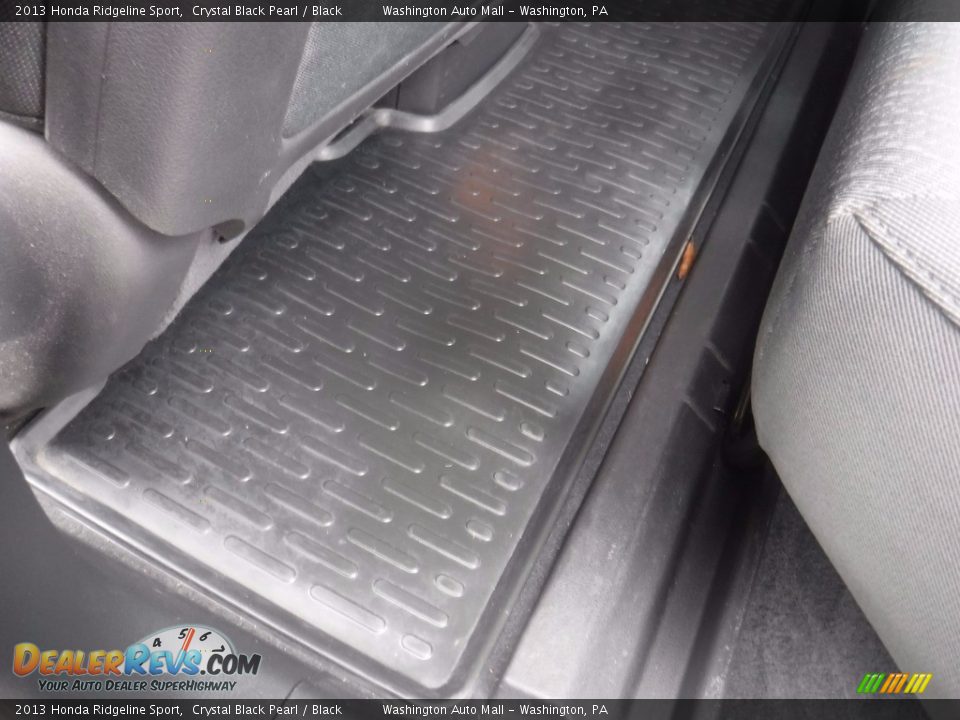 2013 Honda Ridgeline Sport Crystal Black Pearl / Black Photo #26