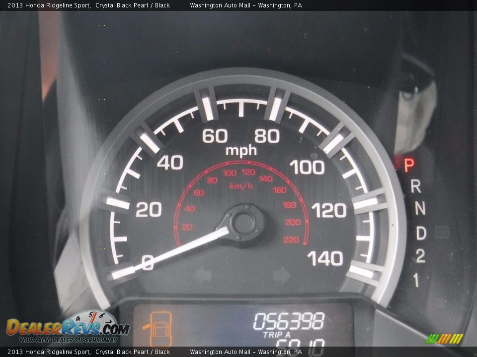 2013 Honda Ridgeline Sport Crystal Black Pearl / Black Photo #30