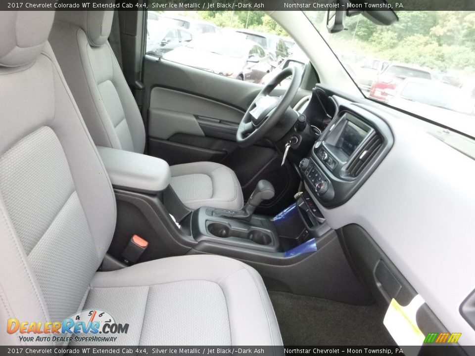 2017 Chevrolet Colorado WT Extended Cab 4x4 Silver Ice Metallic / Jet Black/­Dark Ash Photo #11